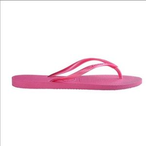 NEW PINK HAVAIANAS FLIP FLOPS